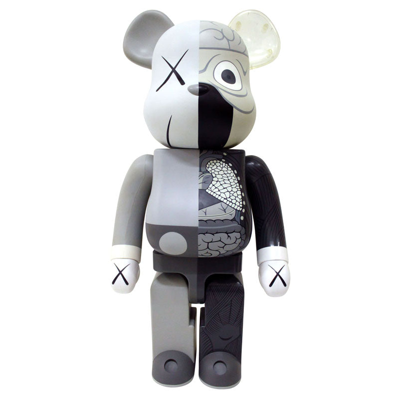 400% Bearbrick Dissected (Gris)